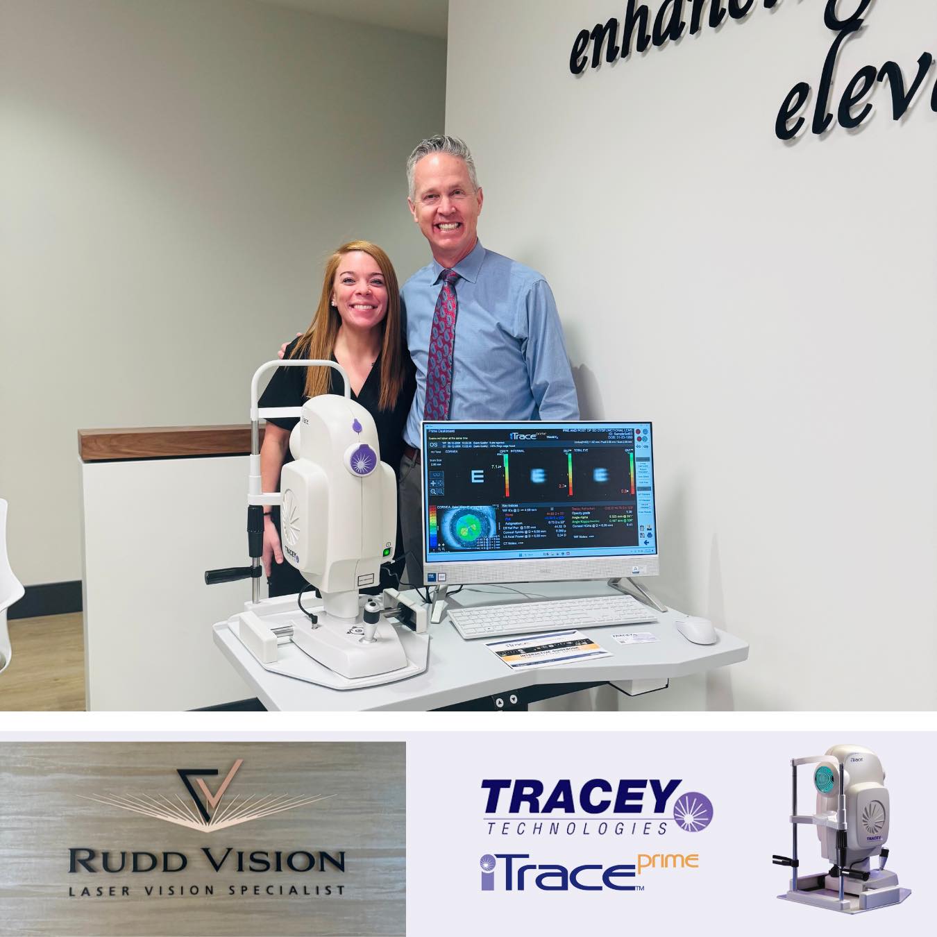 Tracey Technologies - Welcoming Dr. Rudd from Rudd Vision in Puyallup ...
