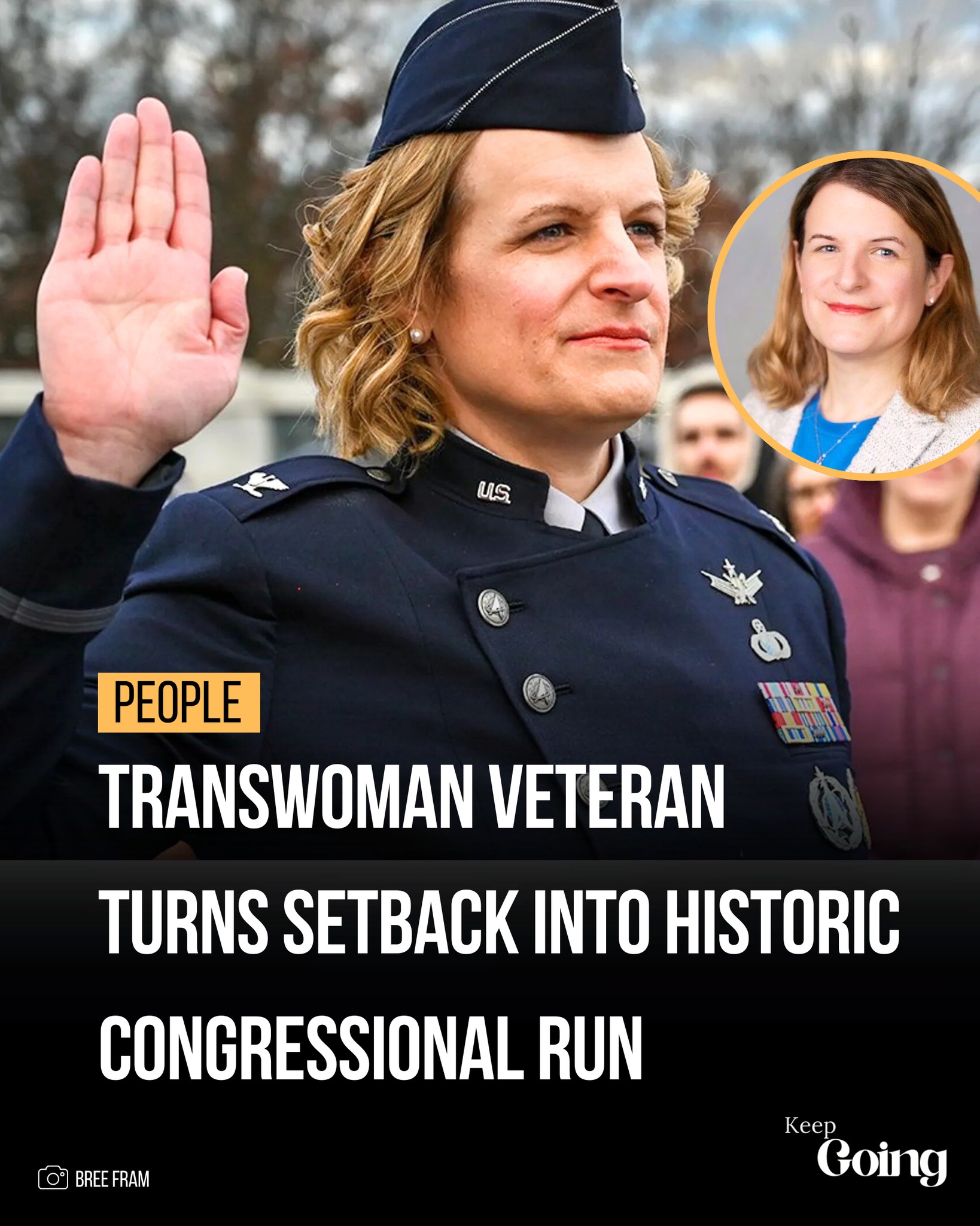 Keep - Retired U.S. Space Force Colonel Bree Fram is channeling her 23 ...