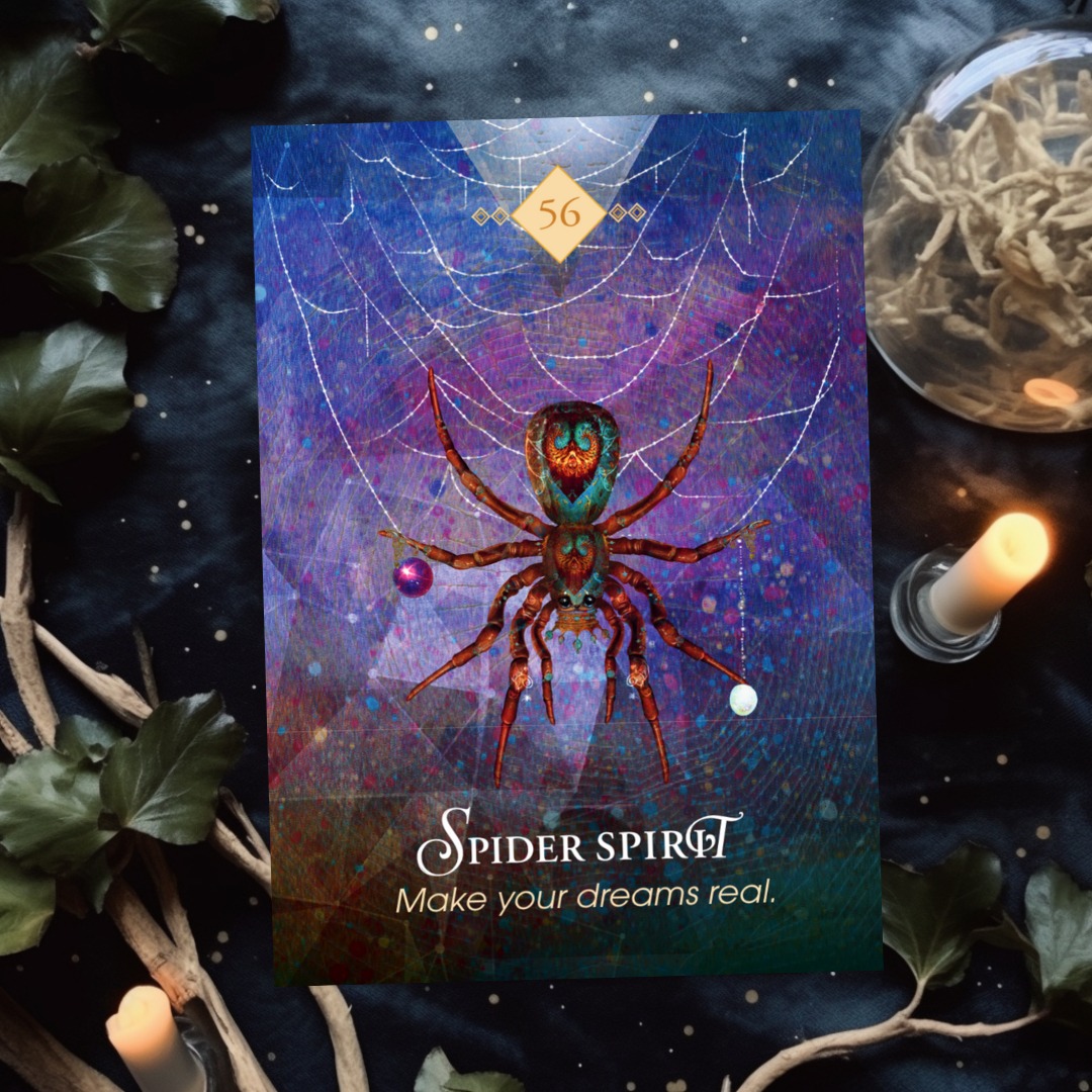 Colette - Card of the Day ⁠ 🎴 Card: Spider Spirit 🔮 Oracle Deck: The ...
