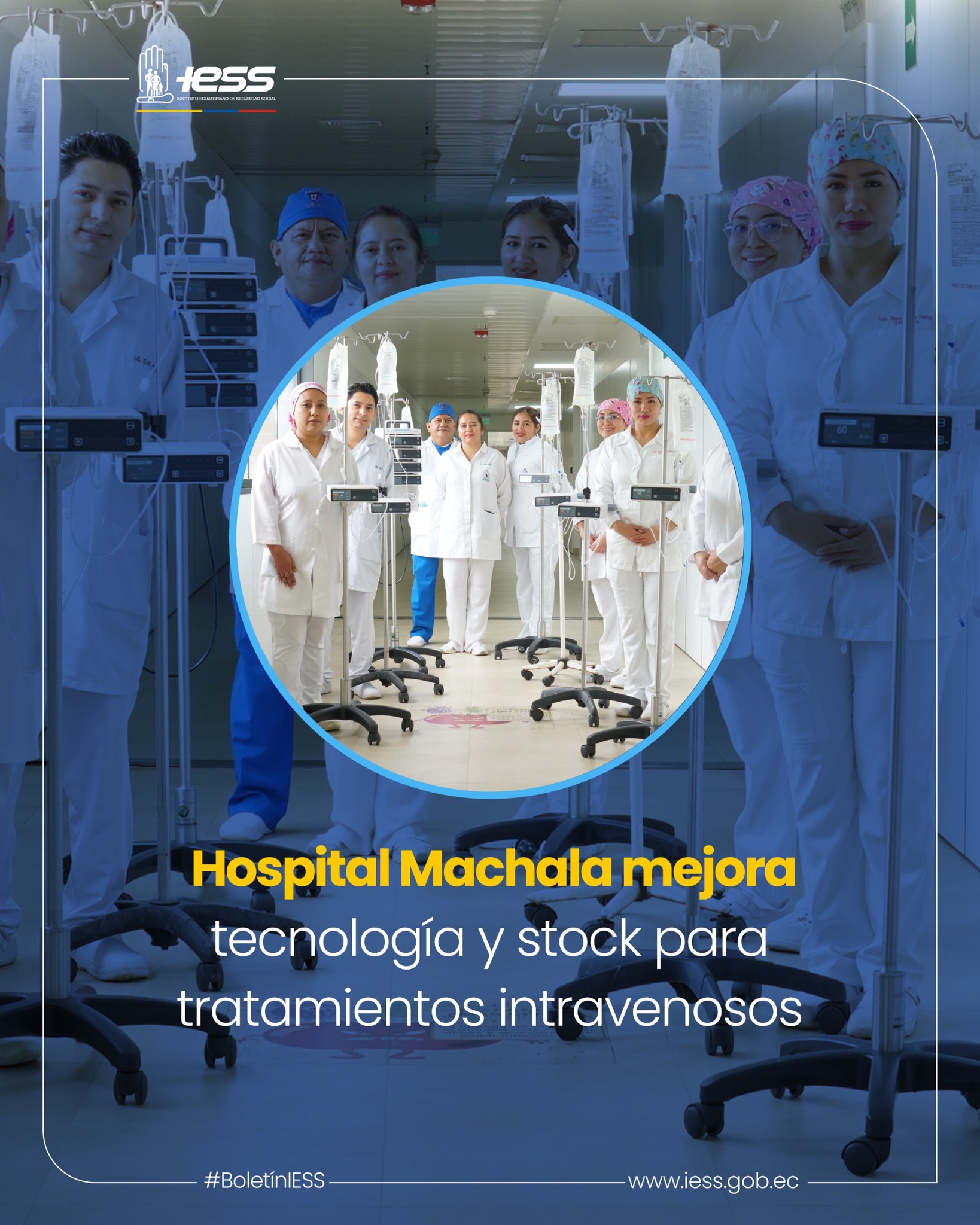 IESS - #BoletínIESS 📰 | El 🏥Hospital General Machala da un gran paso ...