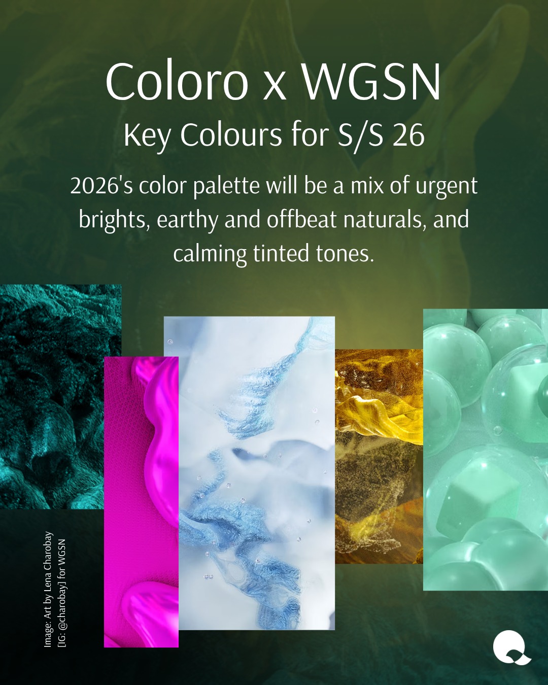 Qalara - Coloro + WGSN unveil the SS26 key colours and... | Facebook