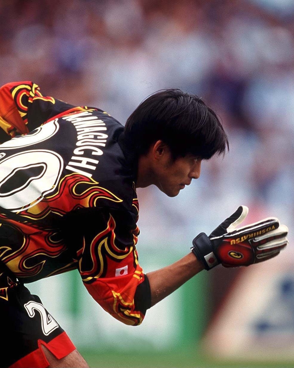 Japanese Goalkeeper jerseys for their first world cup appearance