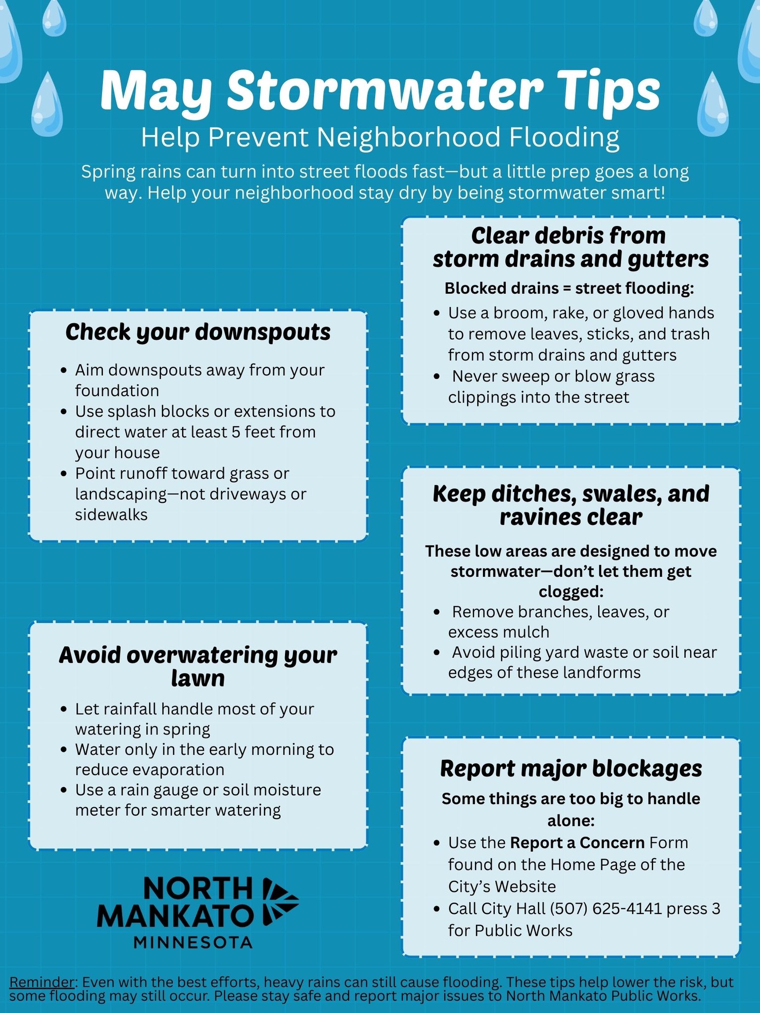 City - Spring rains can turn into street floods fast—but a little prep ...