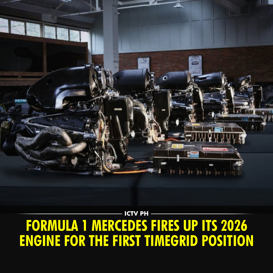 ICTV - Mercedes has fired up its 2026 Formula 1 engine for the first ...