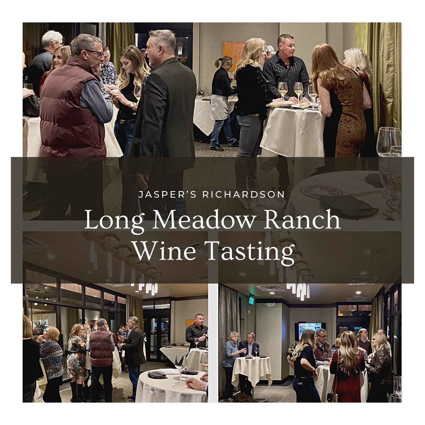 Jasper's DFW - The Long Meadow Wine Tasting event was a...