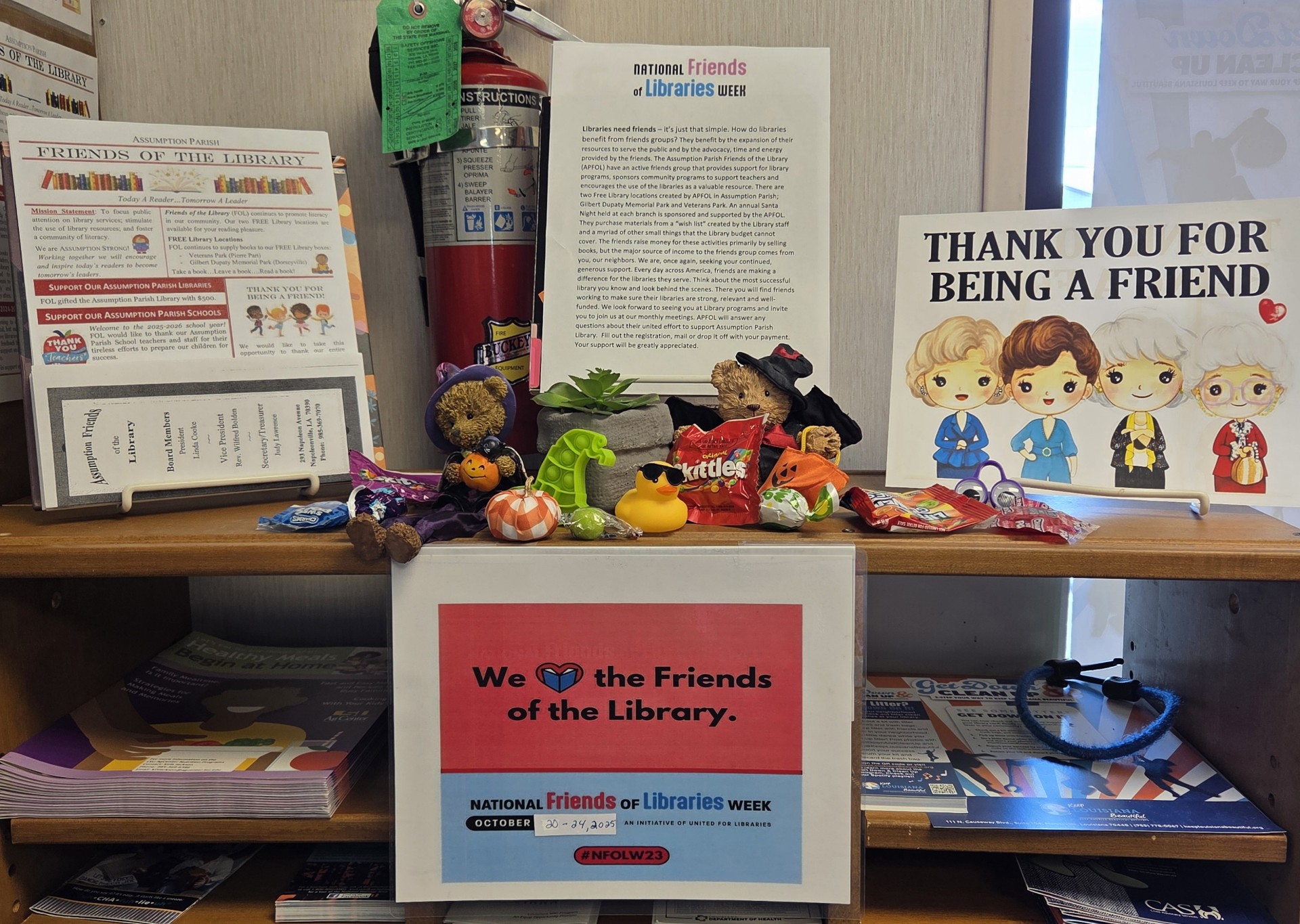 Assumption - Here's a look at Bayou L'Ourse Friends of the Library ...
