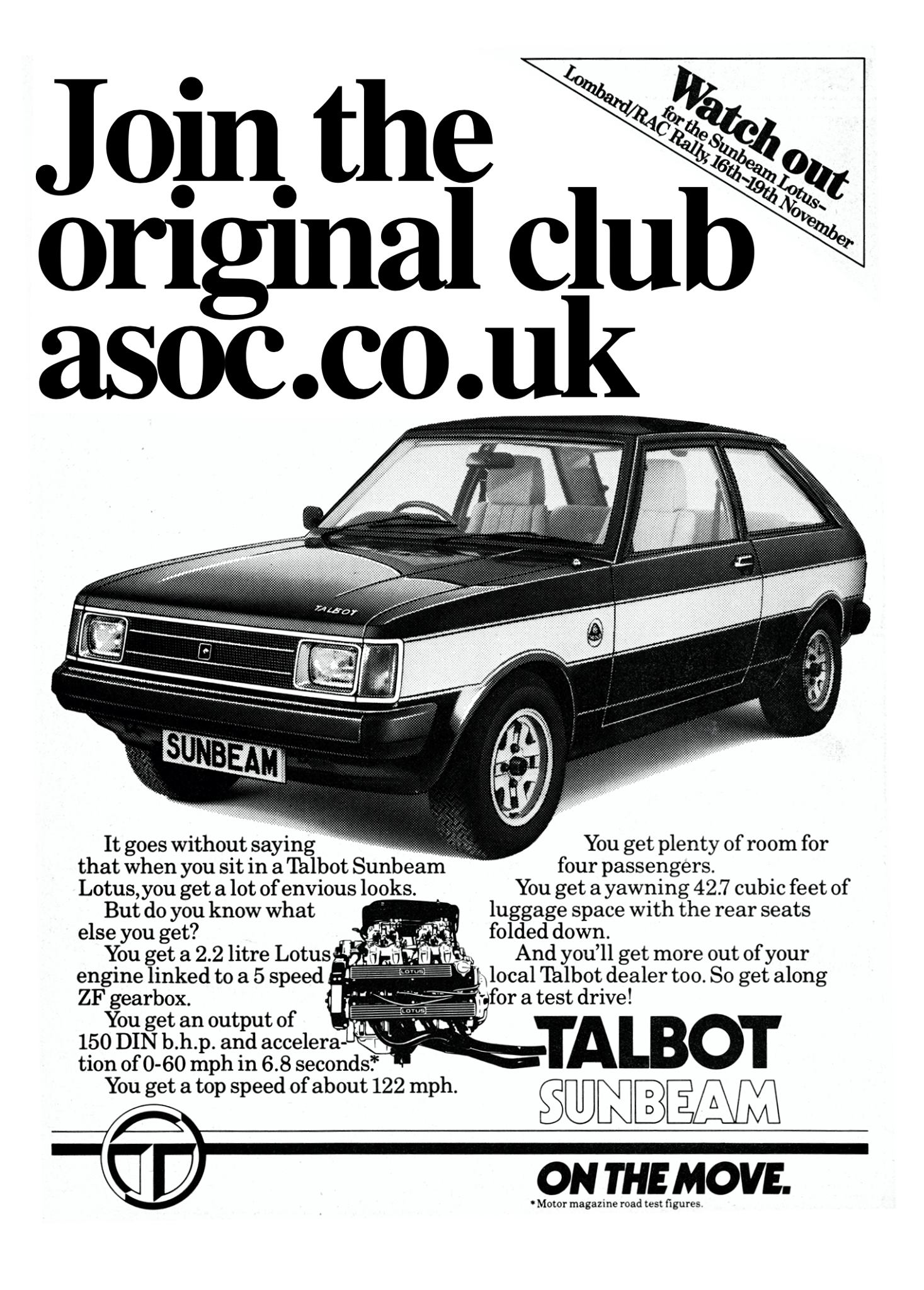 Avenger Sunbeam Owners Club - ASOC News 129 due 1st week in September ...