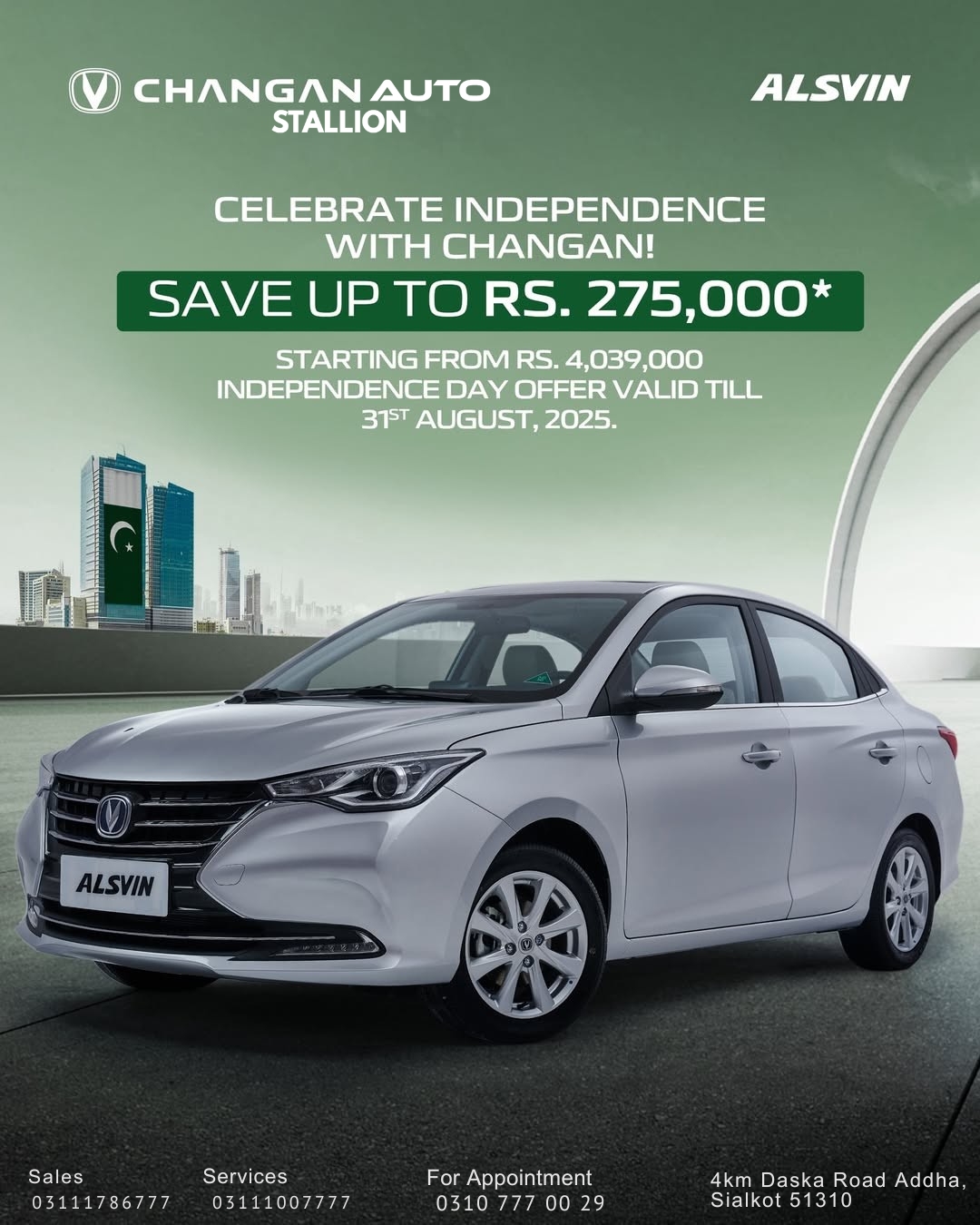 Changan - 🚗 Celebrate Independence with Changan! 🇵🇰 Drive home the ...