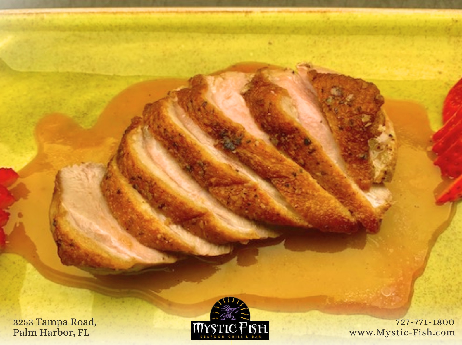 Mystic Fish - • Roasted Duck Breast - Maple Leaf Farms... | Facebook