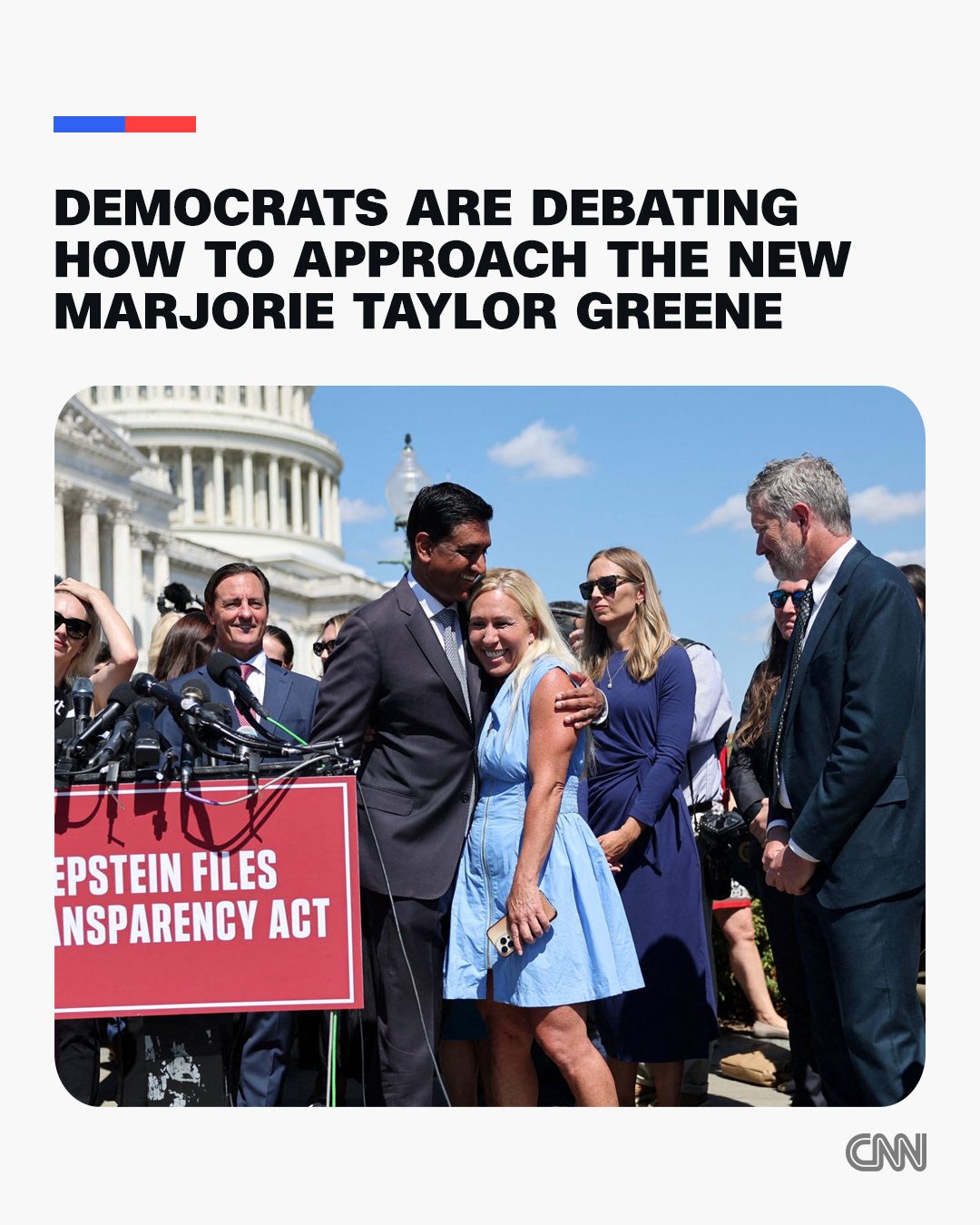 CNN - Democratic Rep. Jasmine Crockett watched GOP Rep. Marjorie Taylor ...