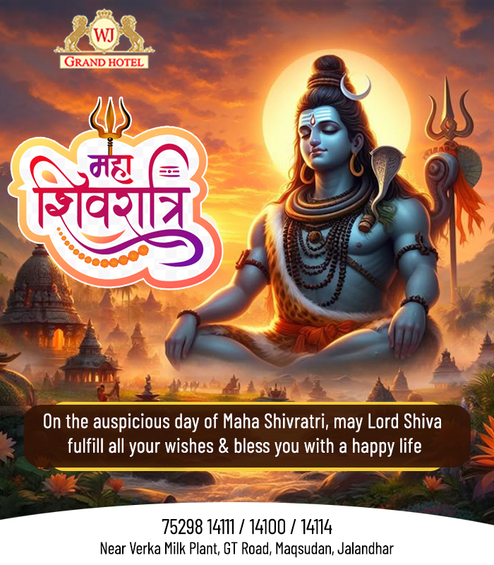 WJ - Happy Mahashivratri On the auspicious day of Maha Shivratri, may ...