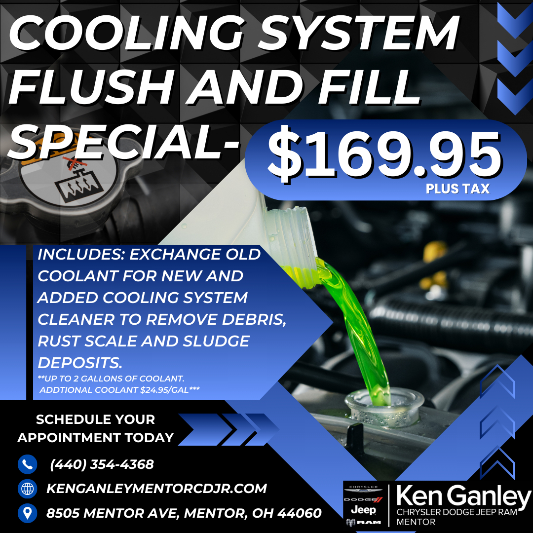 Ken - ️ COOLING SYSTEM FLUSH & FILL SPECIAL ️ Keep your engine running ...