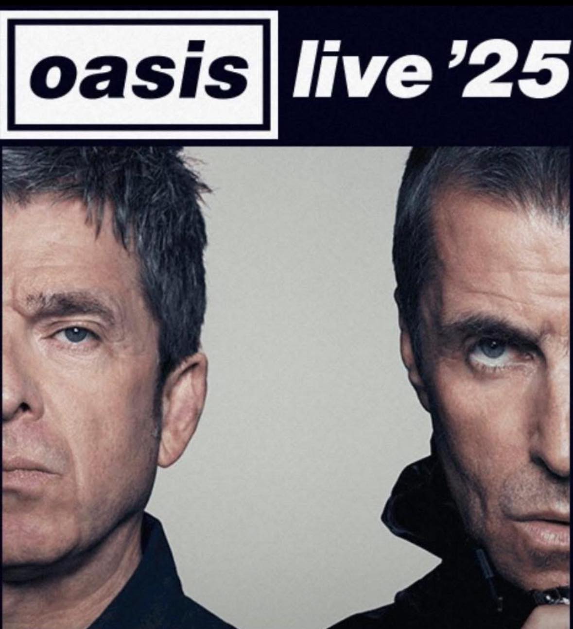 Oasis Live '25 - Official Tour Programme. A Microdot design.