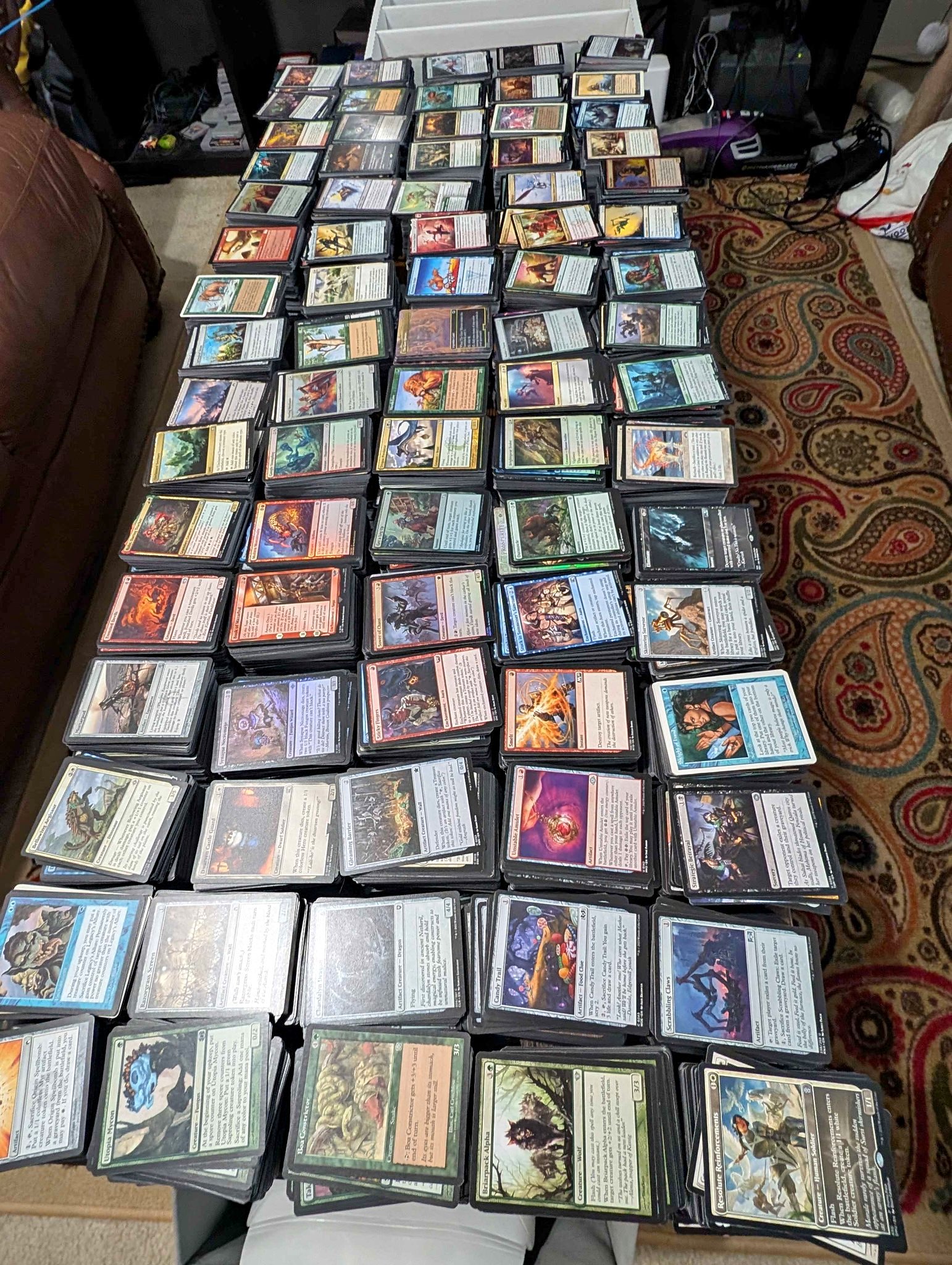 Bulk Magic The Gathering common/uncommon. Roughly 17k - Collectible ...