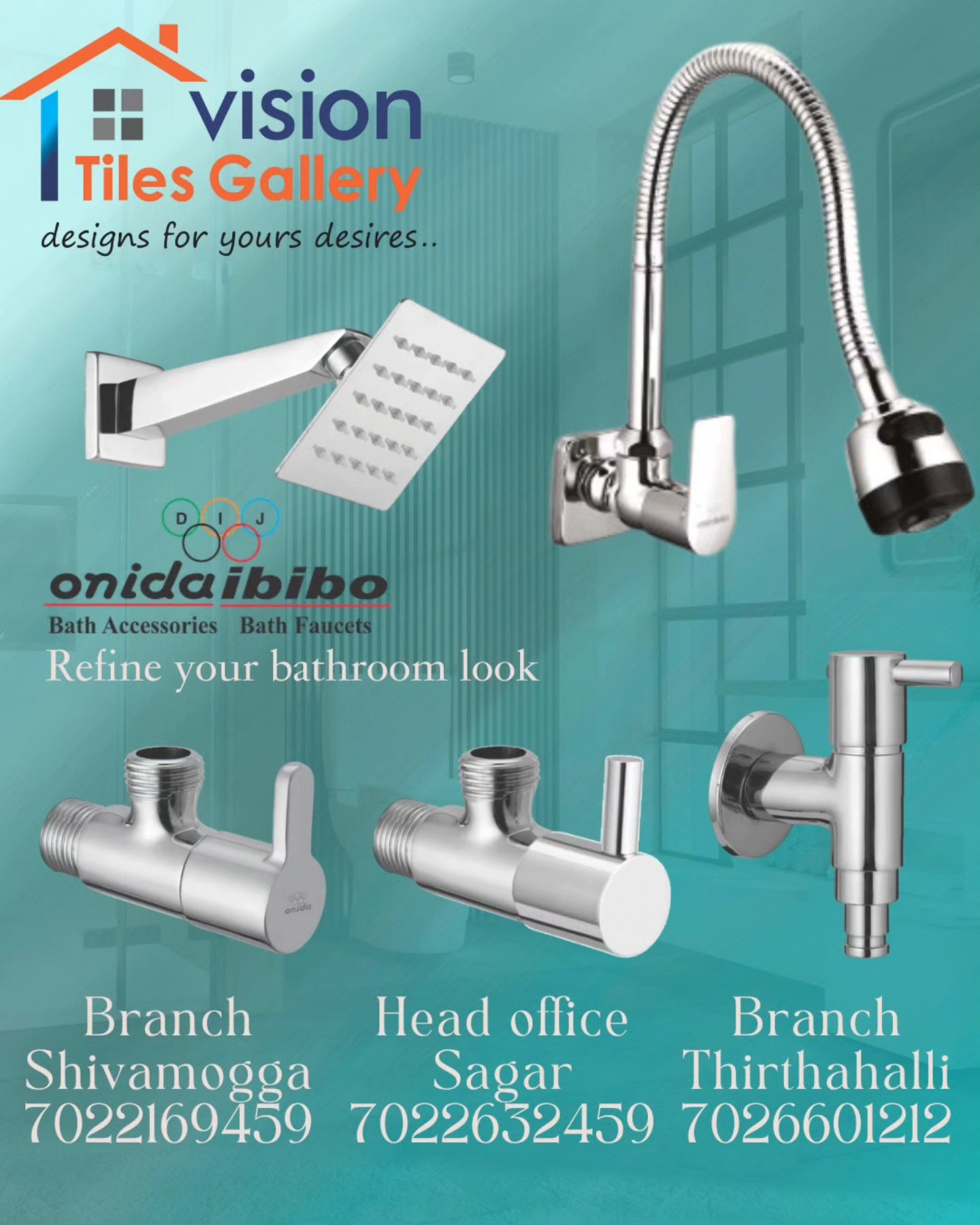 Vision - Refine your bathroom’s look with our brand, where durability ...