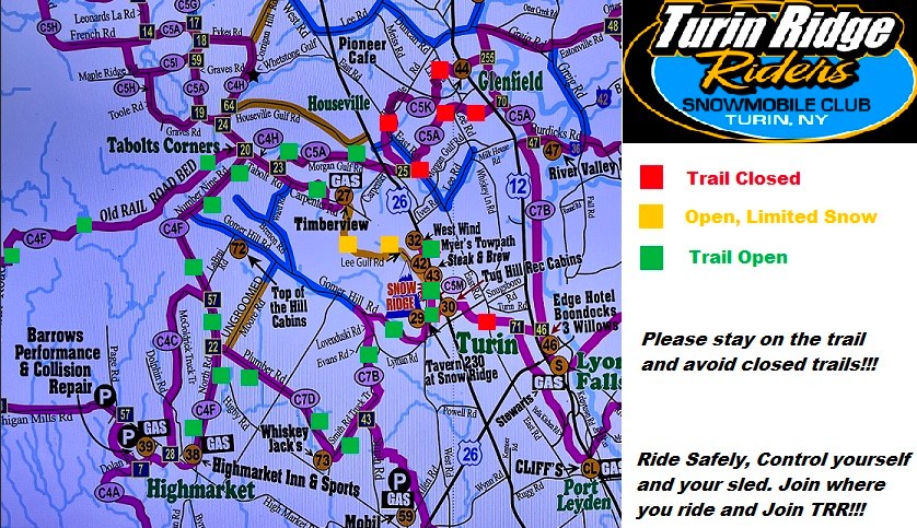 Turin Ridge Riders Snowmobile Club “Highest Club on Tug Hill” added a ...