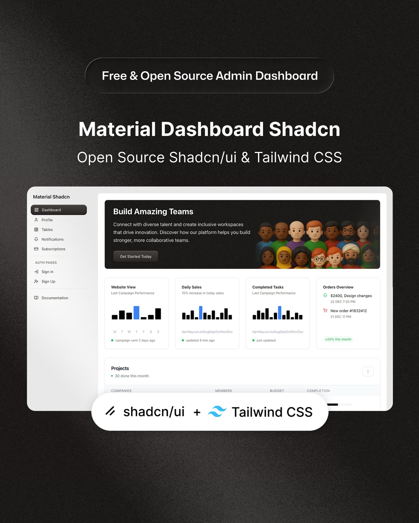 Creative Tim - 🚀 New Open Source Launch: Material... | Facebook