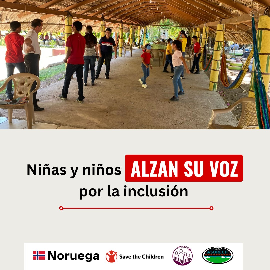 Save - 🎨🚶🏽‍♀️ Niñas y niños alzando la voz por la inclusión En Camotán ...