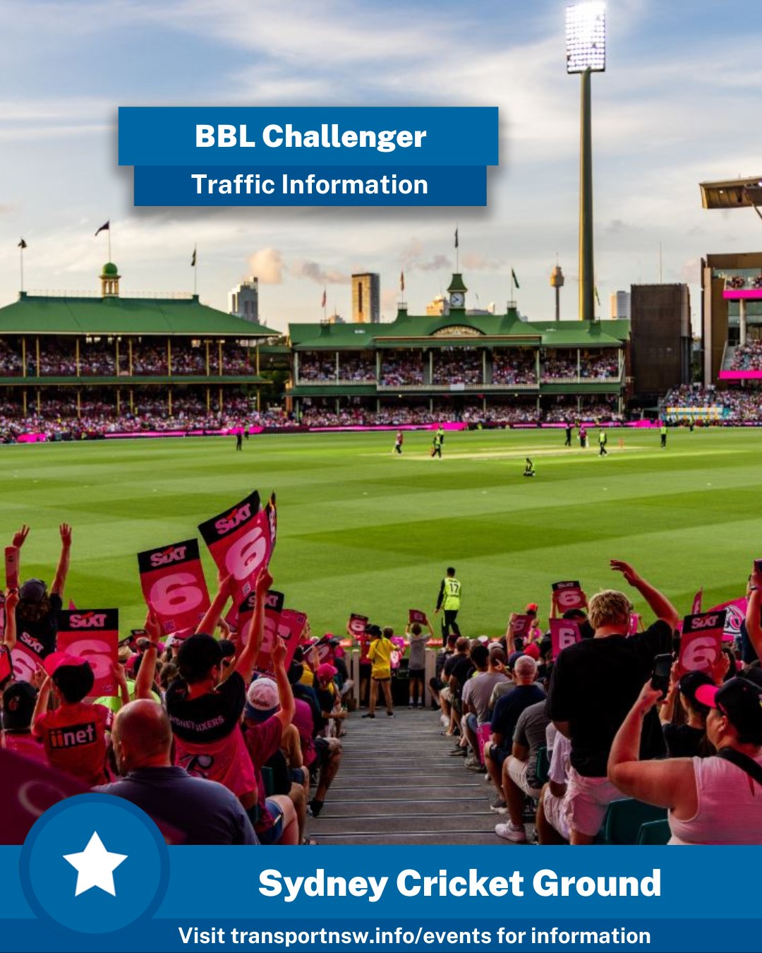 Live - 🏏 The Sydney Sixers host Hobart Hurricanes at the Sydney Cricket ...