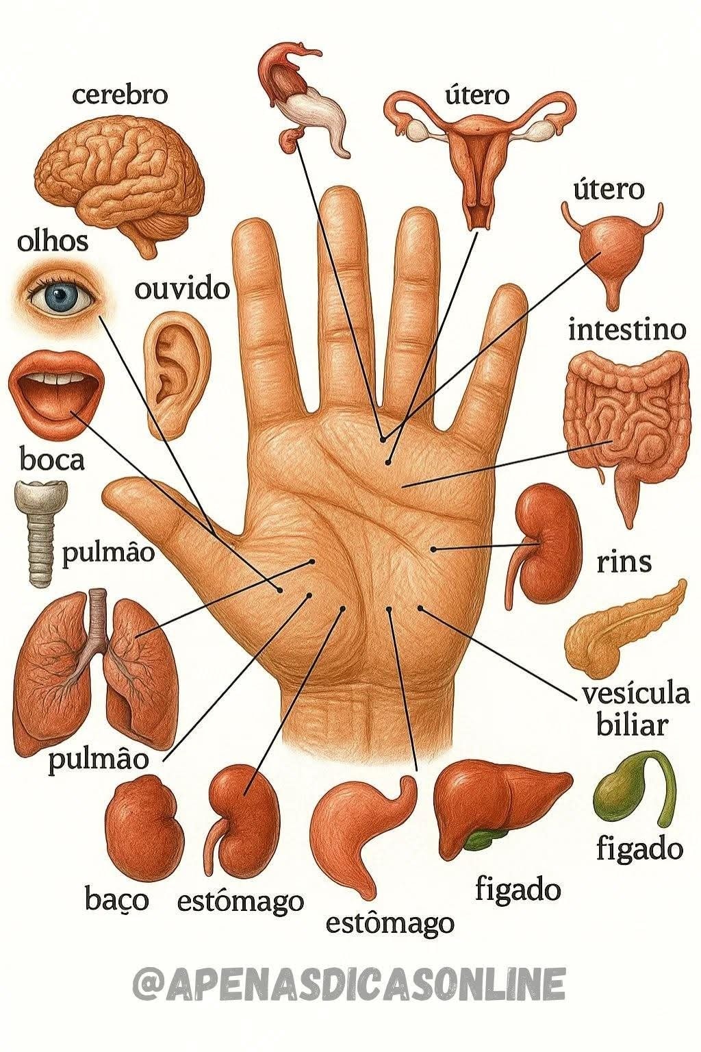 Mundos - 🖐️ Mapa da Mão que Ajuda Seu Corpo Inteiro! 🖐️ Eu não fazia ...