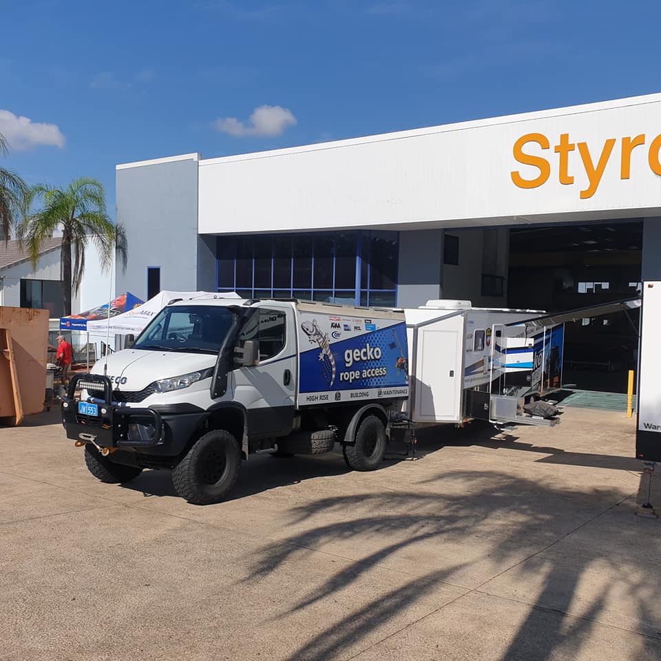 Set up at Styromax to show the... - Gecko Racing Australia