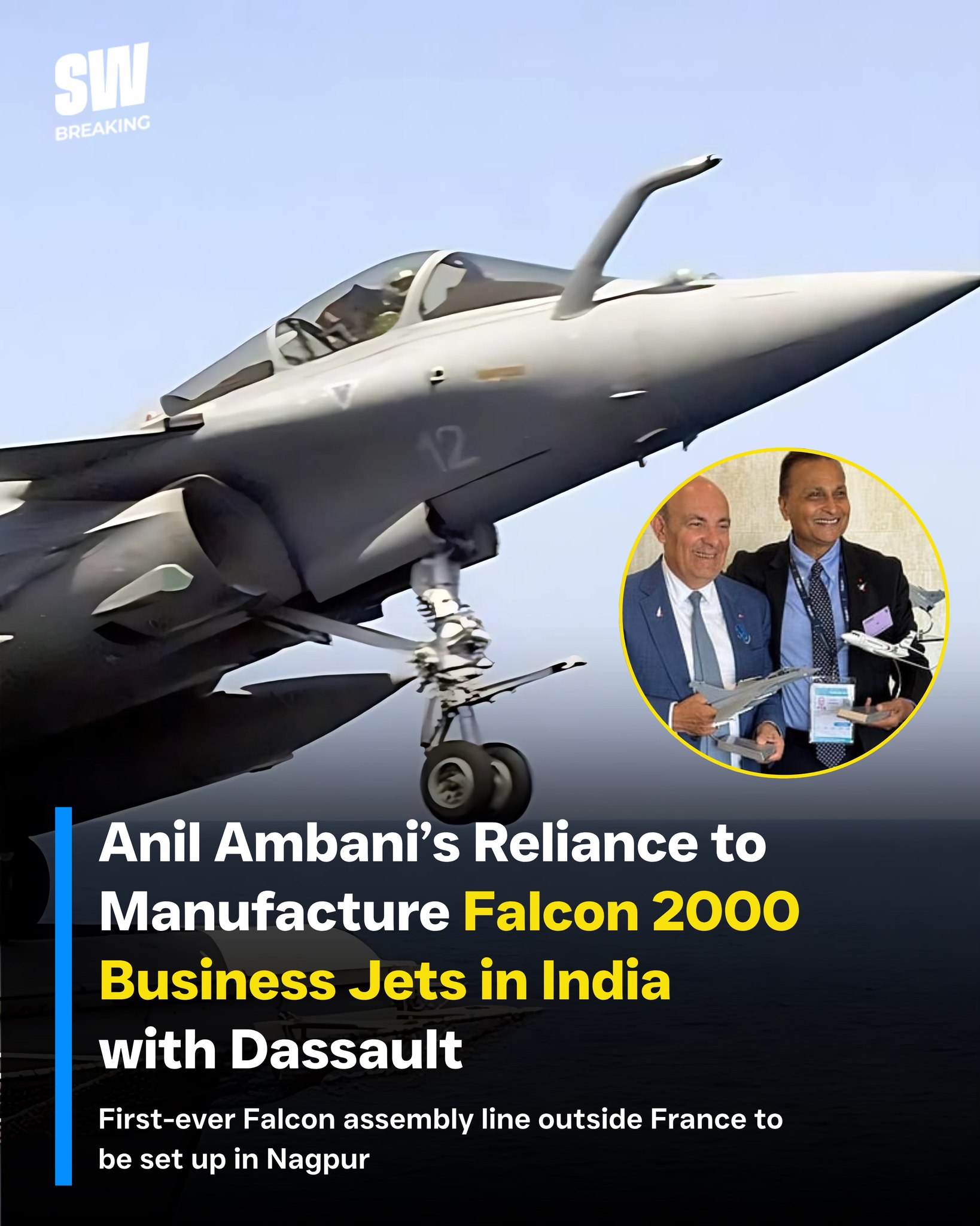 ScoopWhoop - In a major boost to India’s aerospace ambitions, Anil ...