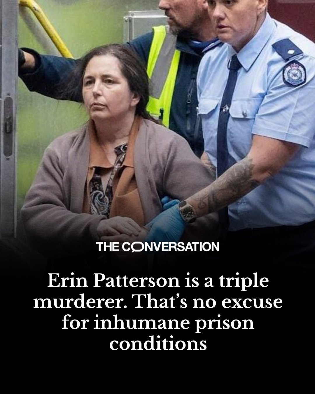 Prison conditions should... - The Conversation Australia + NZ | Facebook