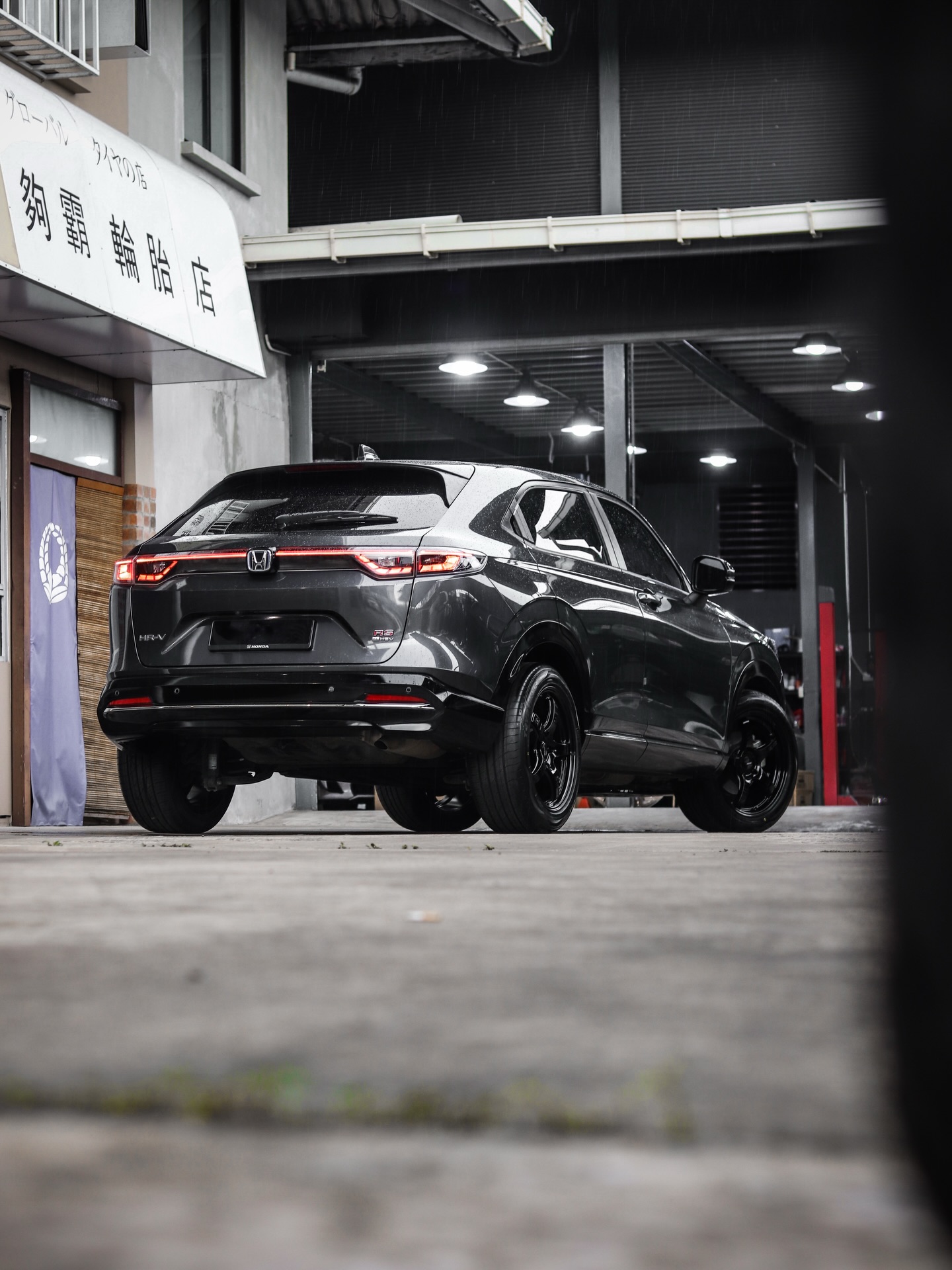 Honda HR-V RS mounted with 18” Rays Engineering Gram Lights 57CR 