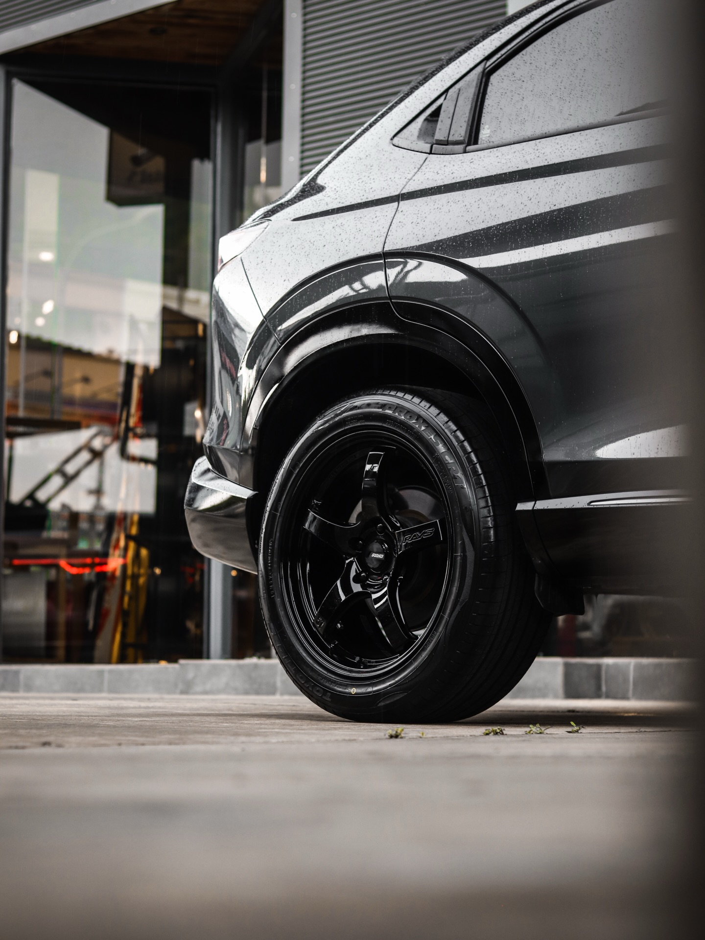Honda HR-V RS mounted with 18” Rays Engineering Gram Lights 57CR 
