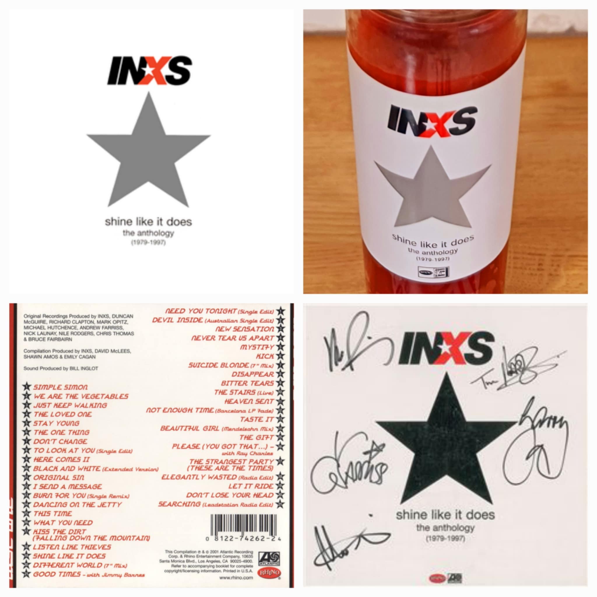INXS - Shine Like It Does Anthology 5 June 2001 On this day 24 years ...