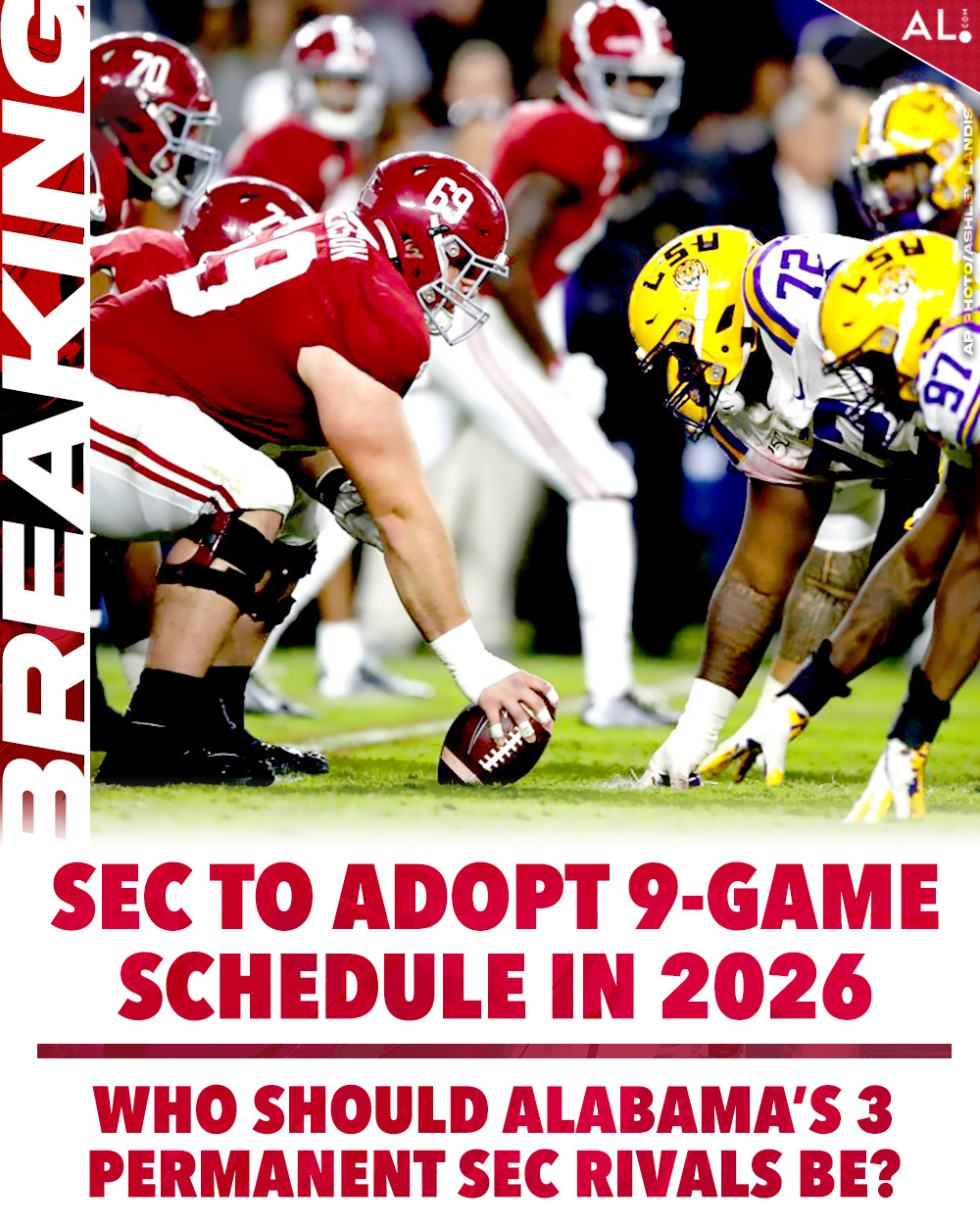 BREAKING: The SEC will... - Alabama Crimson Tide on AL.com | Facebook