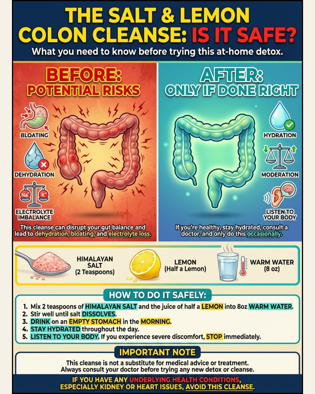 Easy - The Salt & Lemon Colon Cleanse: Is It Safe? The idea of a salt ...