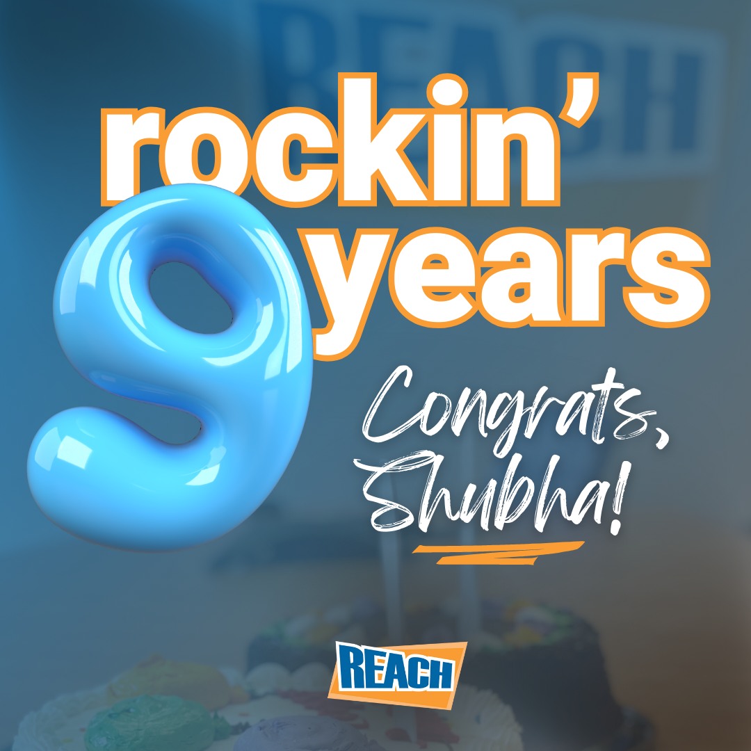 REACH - Big shoutout to Shubha for 9 AMAZING years with REACH Media ...