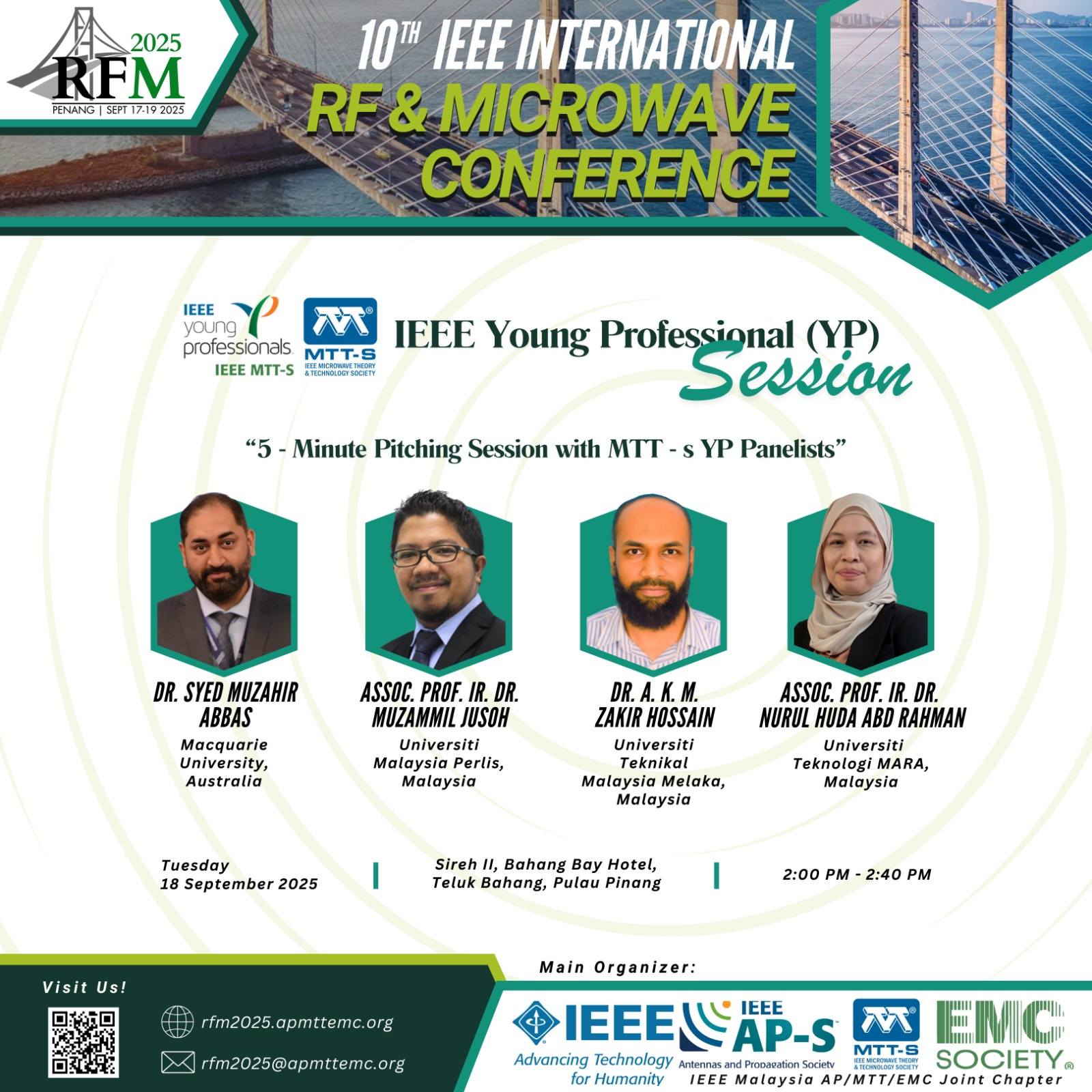 IEEE Malaysia AP/MTT/EMC Joint Chapter - Invitation AP/MTT/EMC Webinar ...