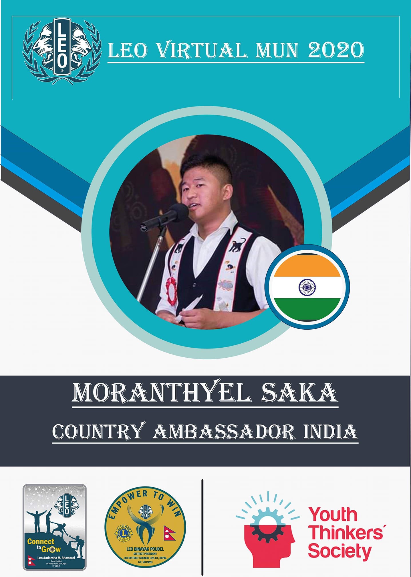 LEO MUN 2020 - Meet Our Country Ambassador for India Mr... | Facebook