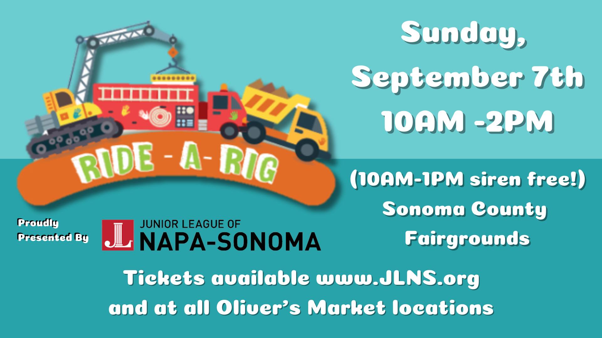 JLNS Presents Ride-a-Rig | Santa Rosa CA