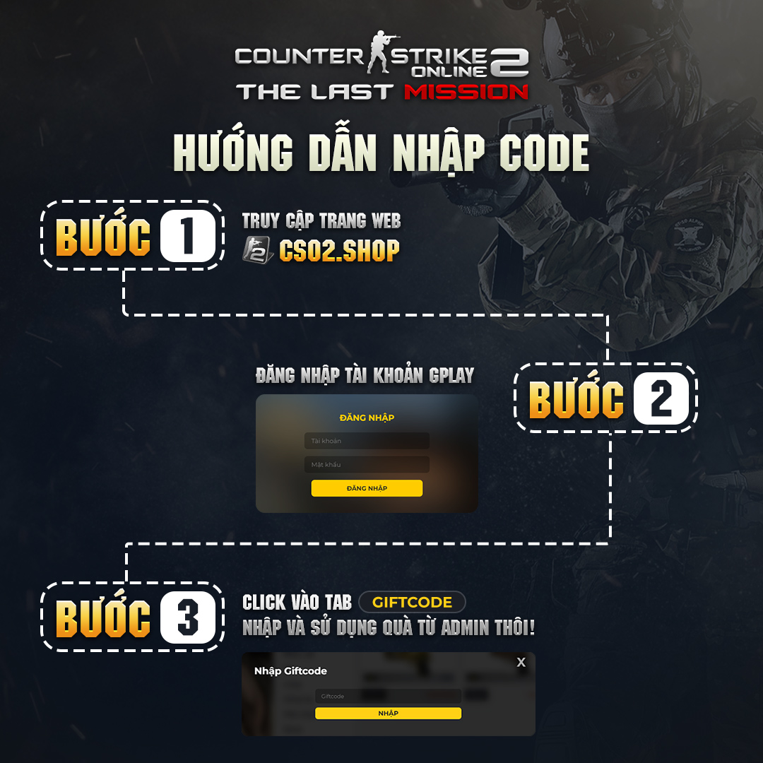 HƯỚNG DẪN NHẬP GIFTCODE CSO2 -... - CSO2: Sứ Mệnh Cuối Cùng