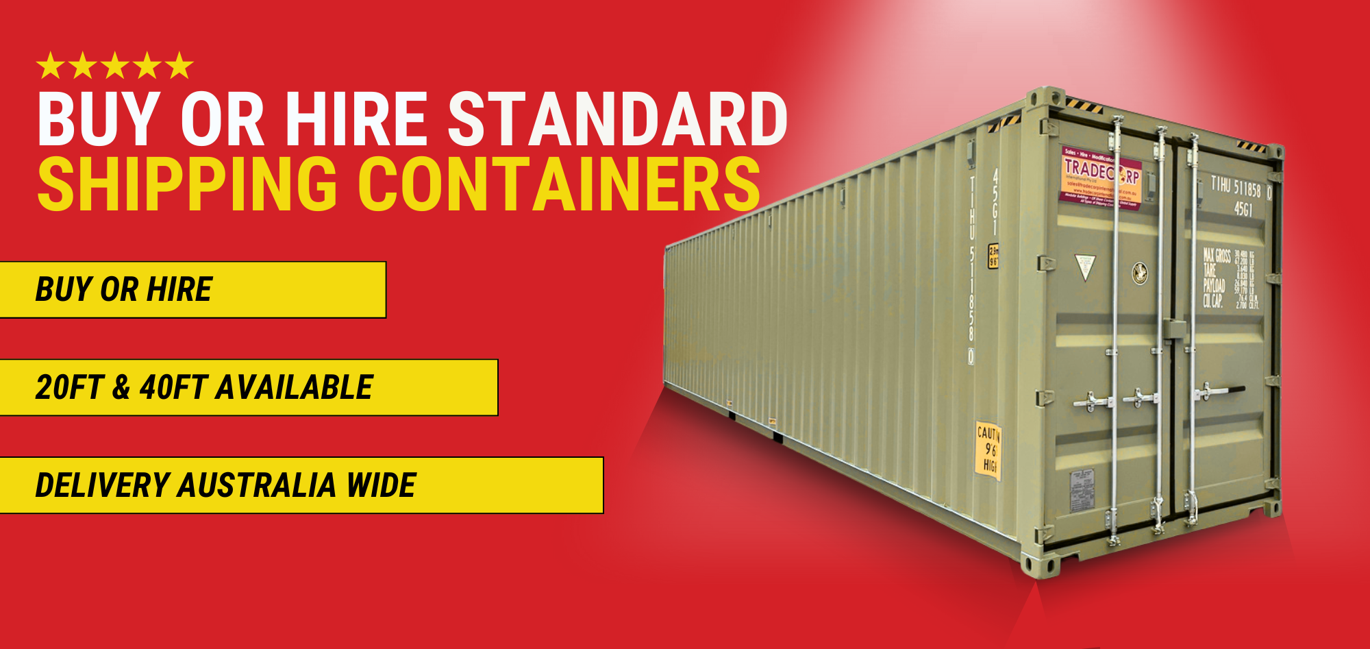 Shipping Containers Leasing | Brisbane QLD