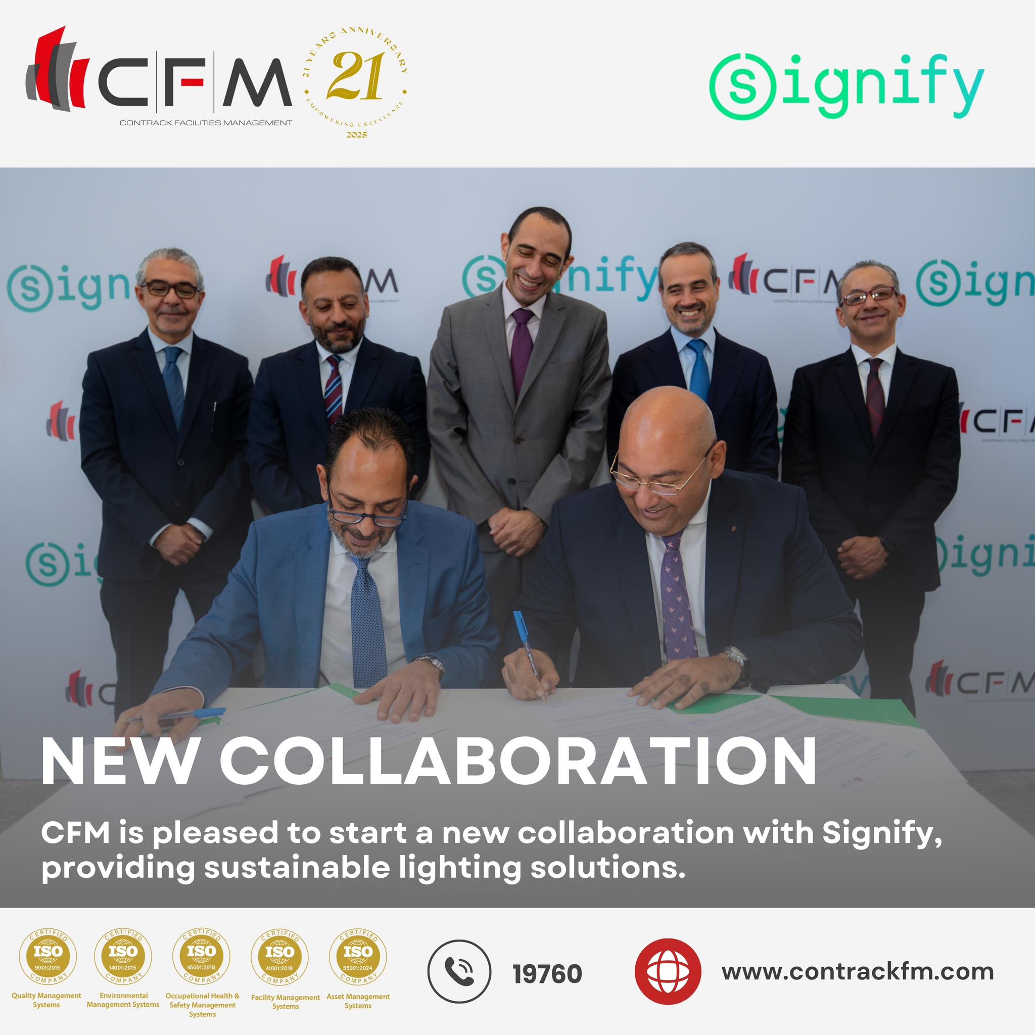 Contrack - We are pleased to share the new partnership between Signify ...