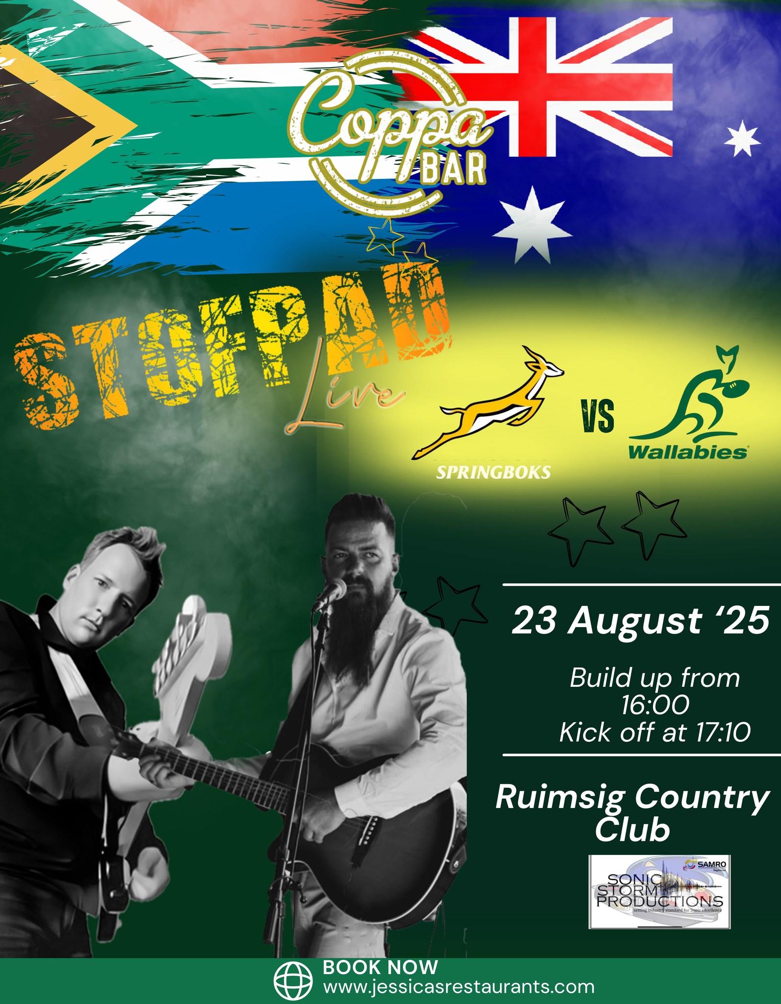 Jessica's - 🏉🔥 Rugby, Music & Vibes – 23 AUGUST! 🔥🏉 Get... | Facebook