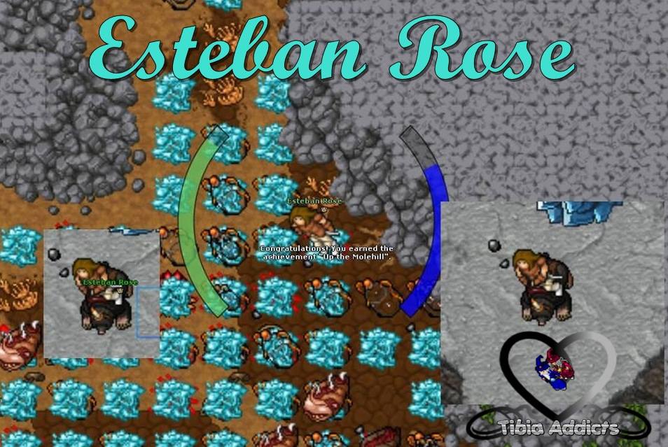 Tibia Addicts - El jugador Esteban Rose (ED 168) del...