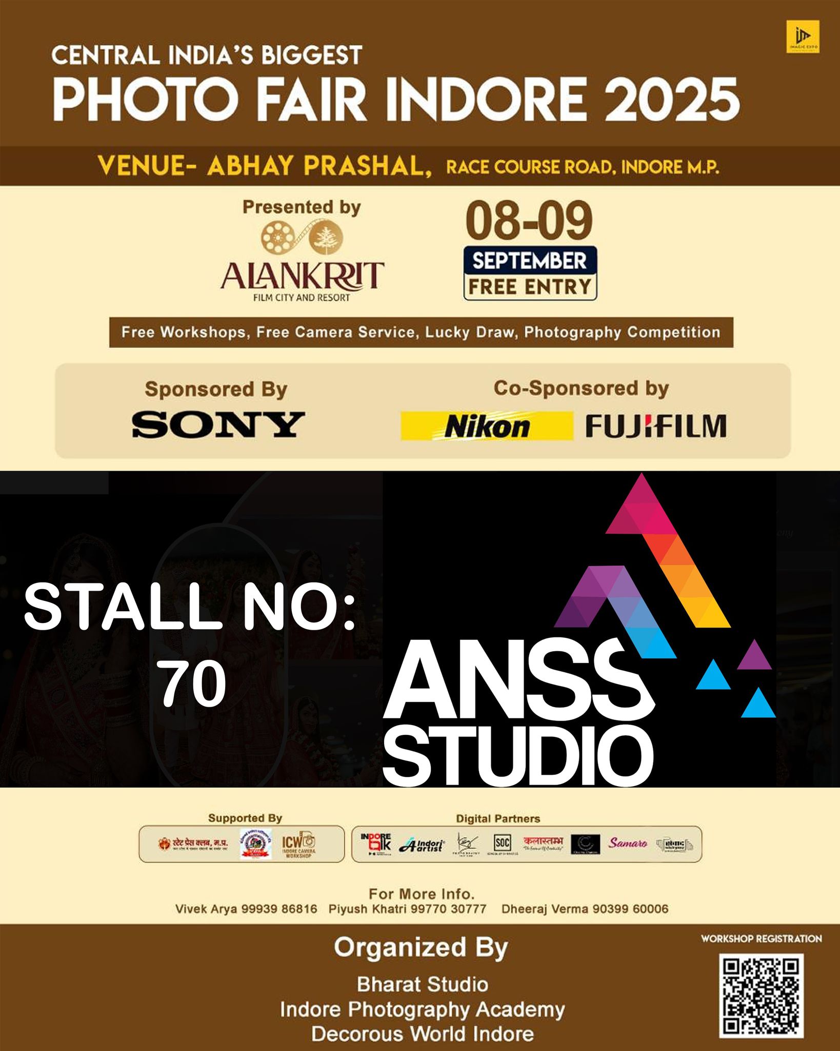 ANSS - ANSS Studio at Photo Fair Indore 2025! We are excited to ...