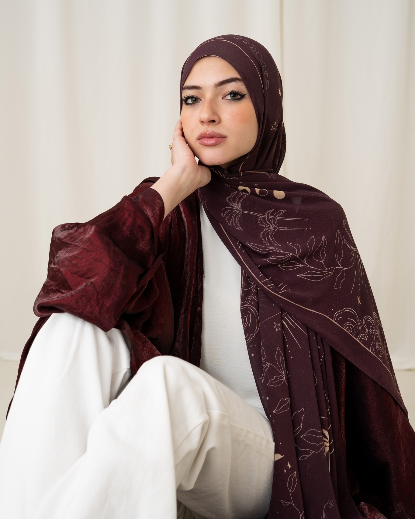 EMMA - 🌙 JANNAH 🌙 A glimpse of the night sky, woven into every thread ...