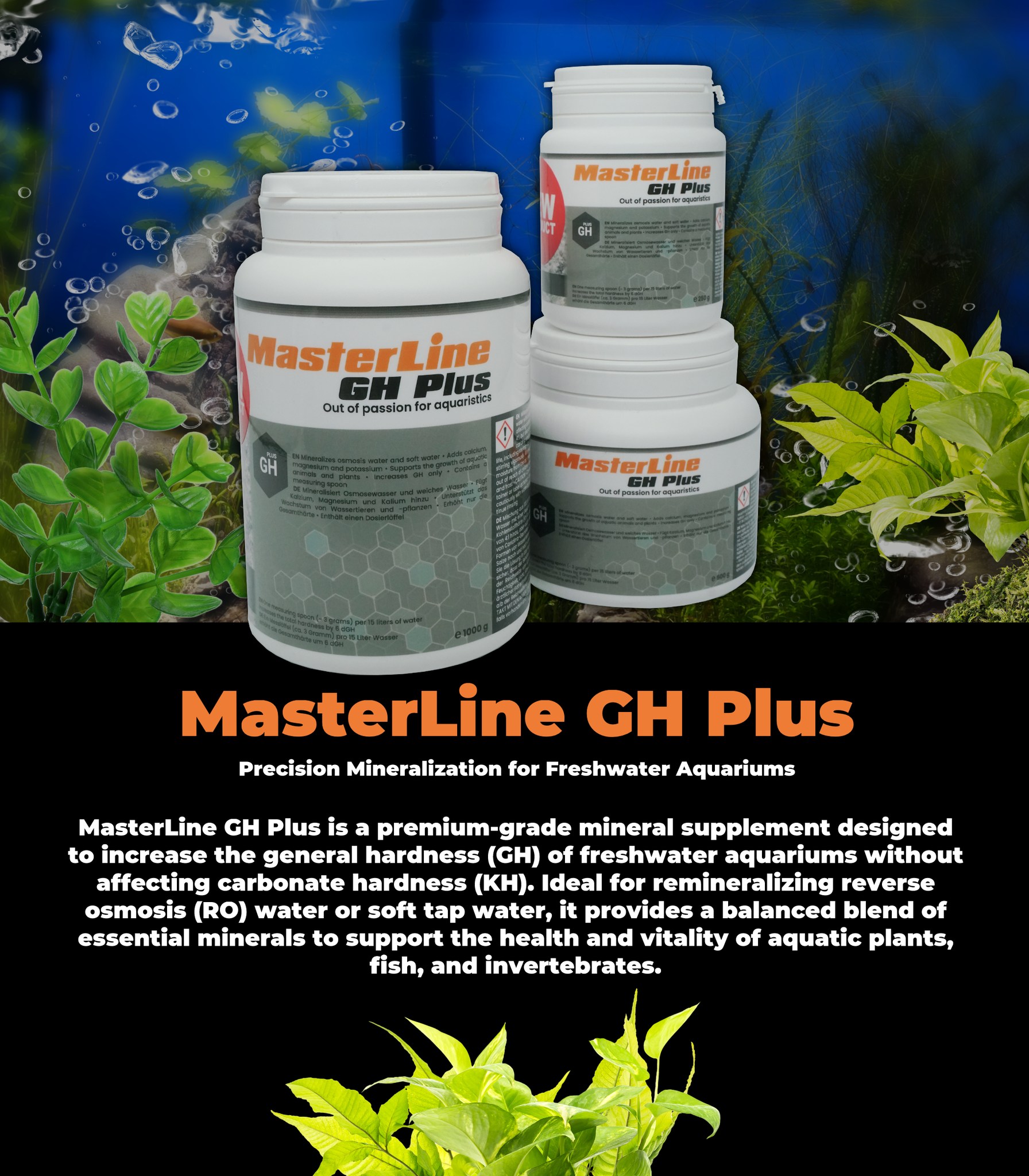 💎 MasterLine GH Plus Rebalance your... - Rainbow Aquarium | Facebook