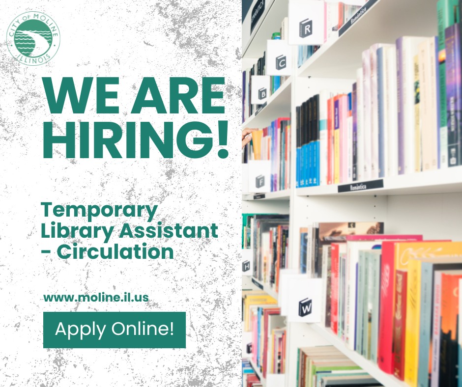 City - 📚 We're Hiring! Temporary Full-Time Library Assistant ...