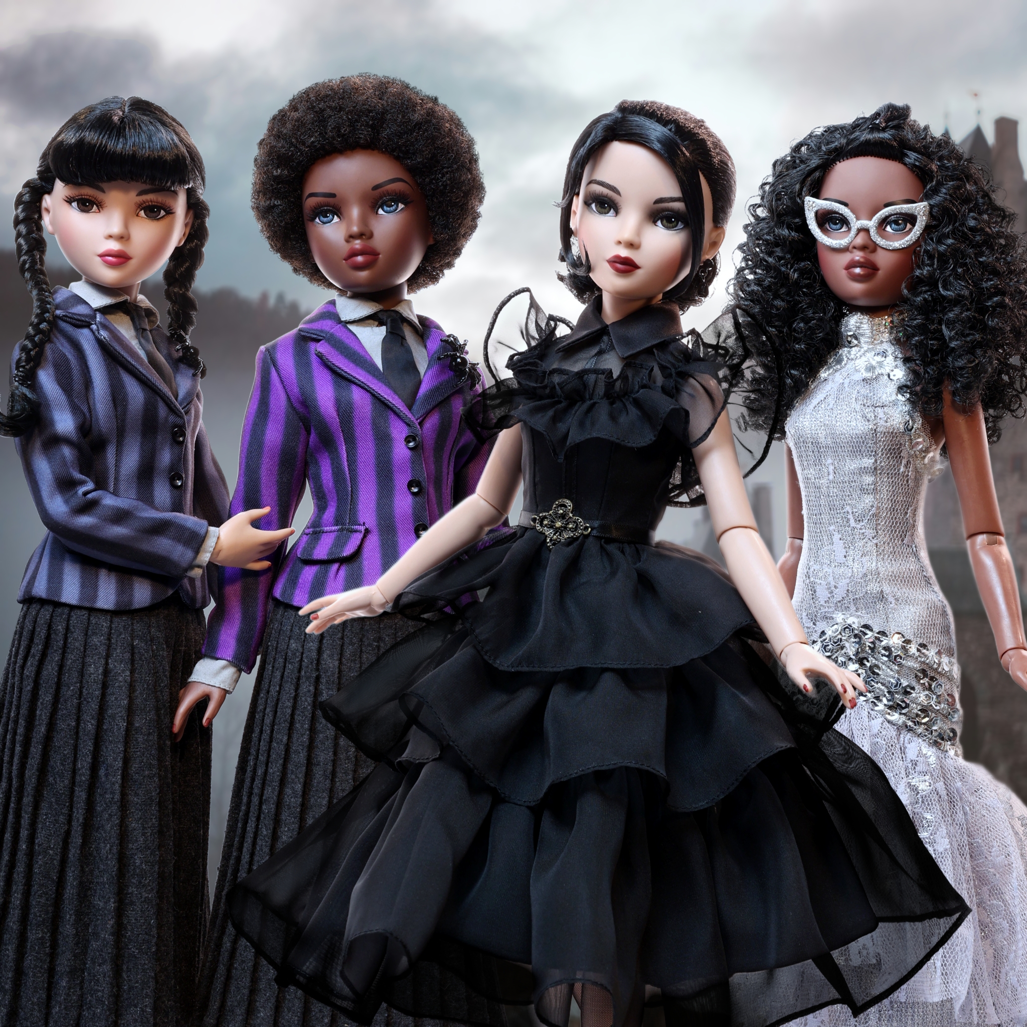 They're here! Our limited edition Gwen and Zee Holiday Dolls by