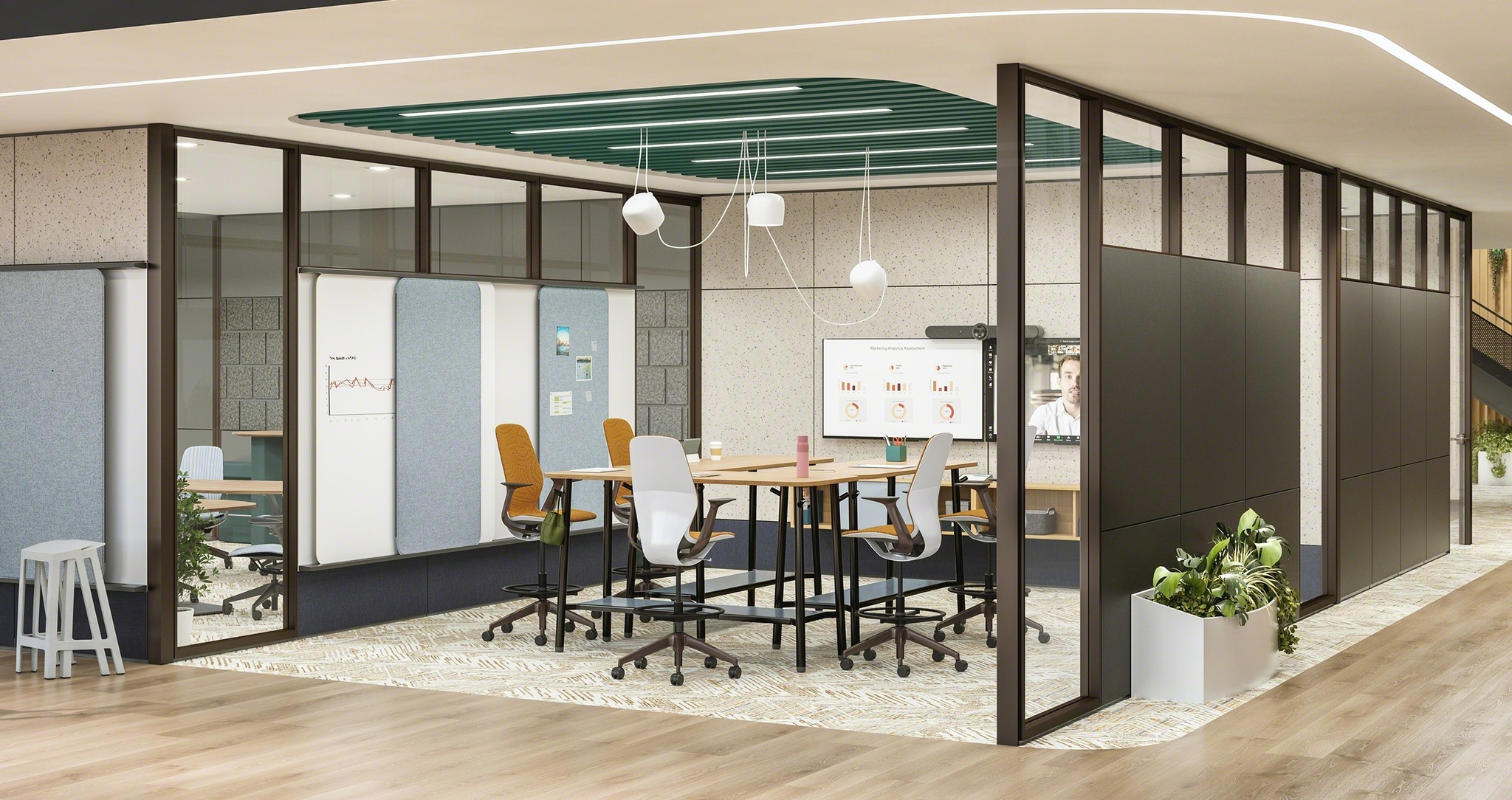 Texas - Elevating Workspaces with Everwall™ by Steelcase The Everwall ...