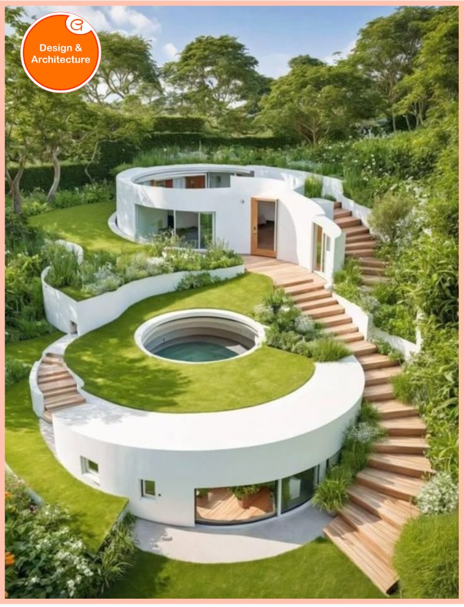 Design - This image captures a breathtaking architectural marvel ...