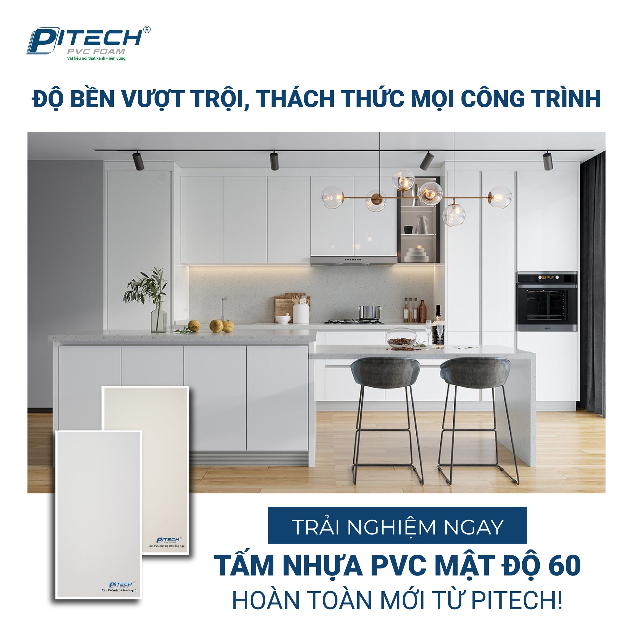 Ván gỗ nhựa Pitech - PVC FOAM