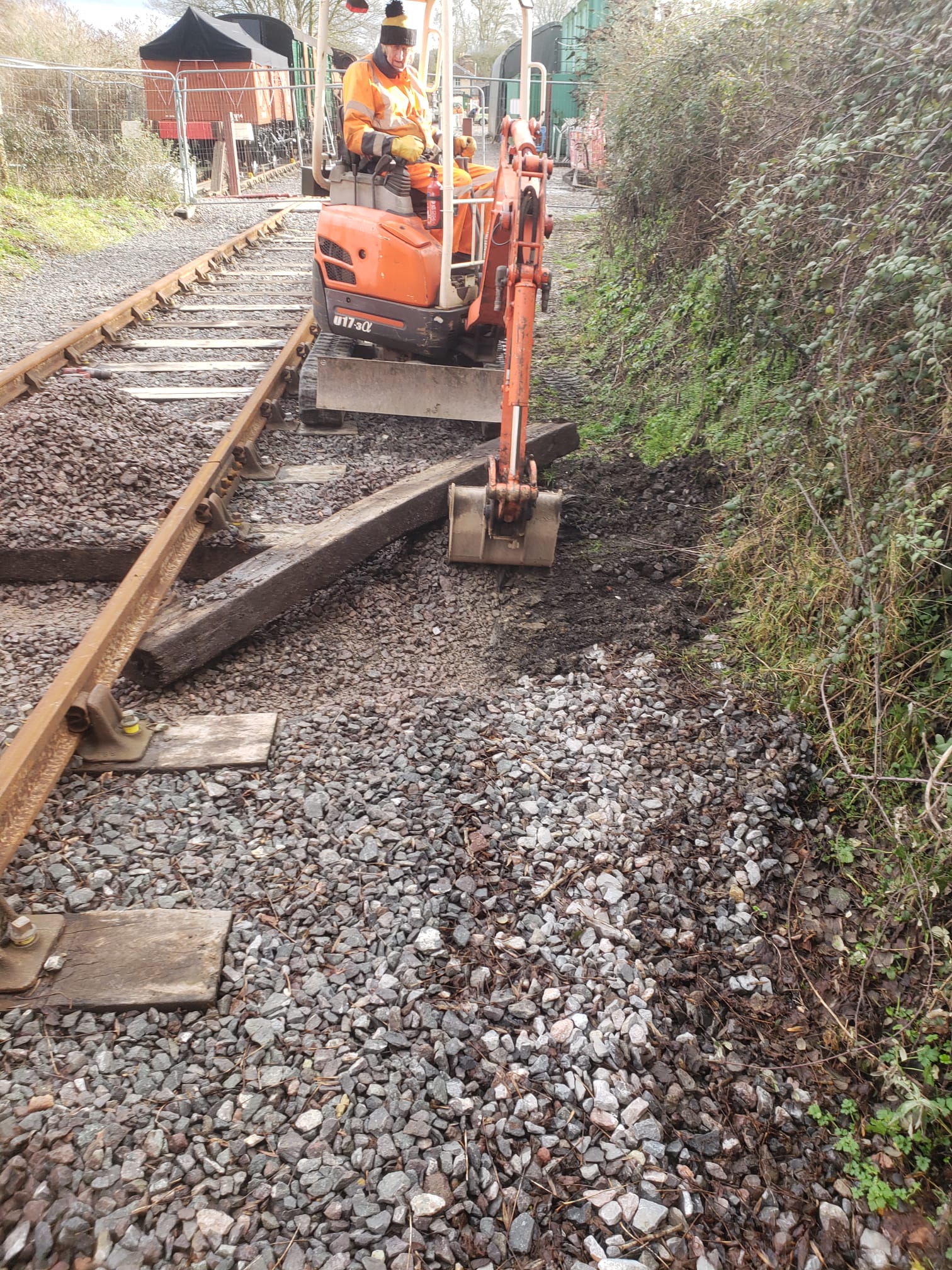The PWay team made further progress... - S&DJR Shillingstone | Facebook